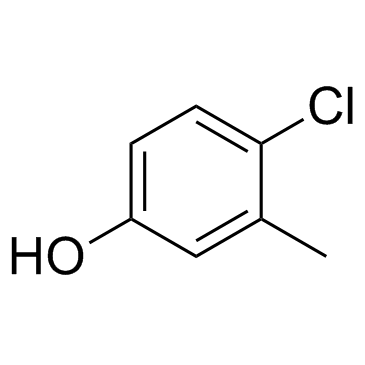 4-Chloro-3-methylphenol结构式