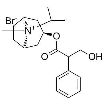 Ipratropium bromide结构式