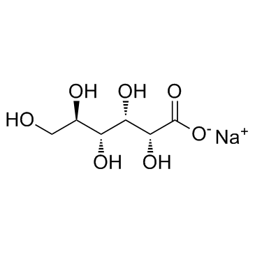 Gluconate sodium结构式