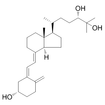 (24S)-24,25-Dihydroxyvitamin D3结构式