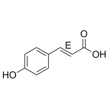 p-Coumaric acid结构式