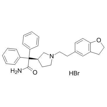Darifenacin hydrobromide结构式