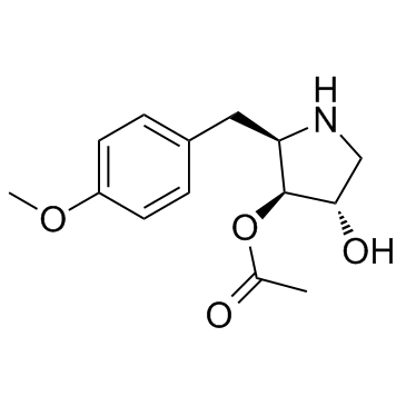 Anisomycin结构式