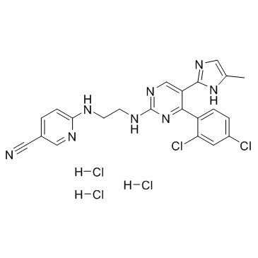 CHIR-99021 trihydrochloride结构式