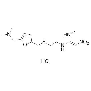 Ranitidine hydrochloride结构式