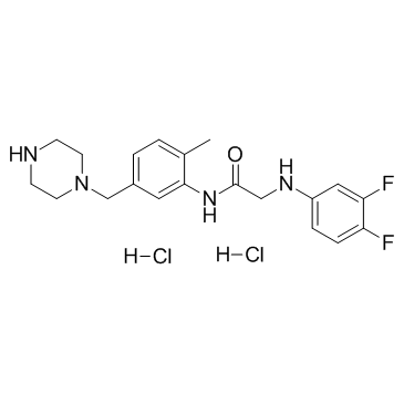 GW791343 dihydrochloride结构式