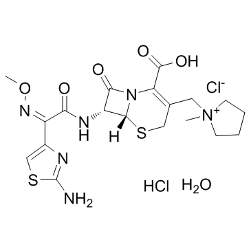 Cefepime Dihydrochloride Monohydrate结构式