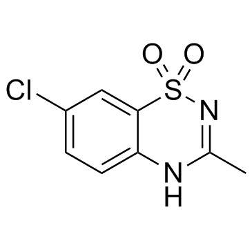 Diazoxide结构式