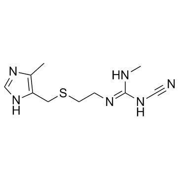Cimetidine结构式