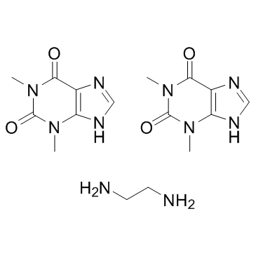 Aminophylline结构式