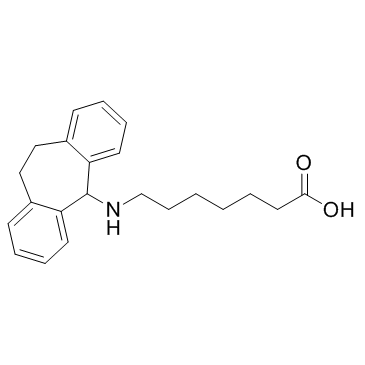 Amineptine结构式