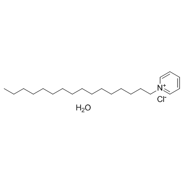 Cetylpyridinium chloride monohydrate结构式