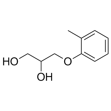 Mephenesin结构式