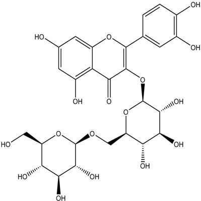 槲皮素-3-龙胆二糖苷7431-83-6