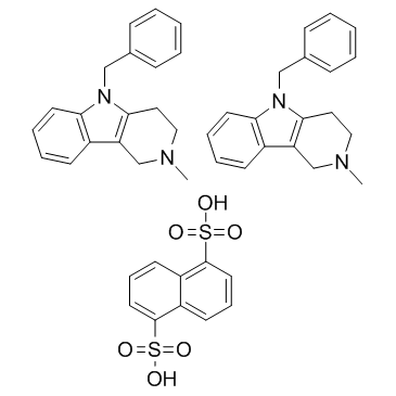 Mebhydrolin napadisylate结构式