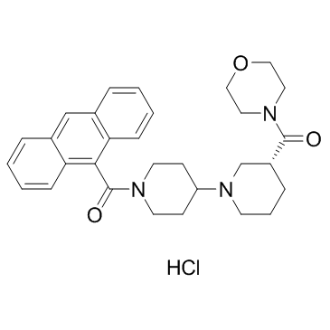 CP-640186 hydrochloride结构式