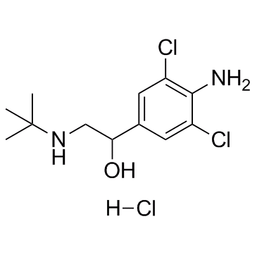 Clenbuterol hydrochloride结构式