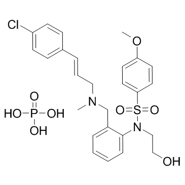 KN-93 phosphate结构式