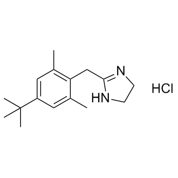 Xylometazoline hydrochloride结构式