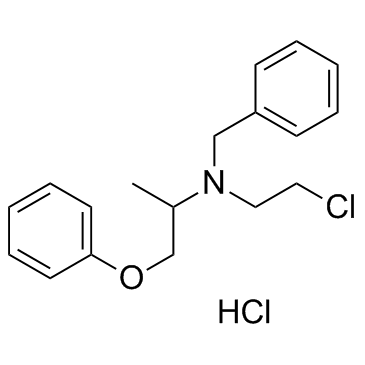 Phenoxybenzamine hydrochloride结构式