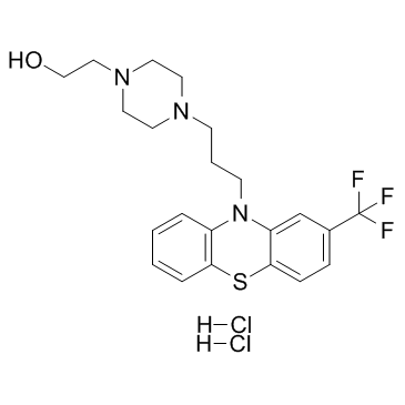 Fluphenazine dihydrochloride结构式