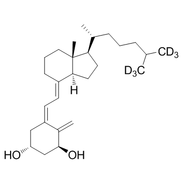 Alfacalcidol-D6结构式