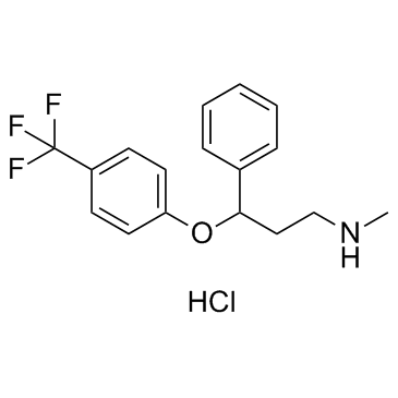 Fluoxetine hydrochloride结构式
