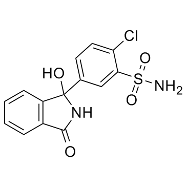 Chlorthalidone结构式
