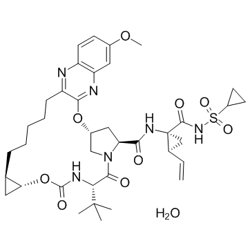MK-5172 hydrate结构式