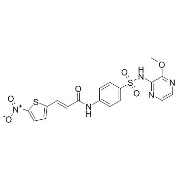 Necrosulfonamide结构式