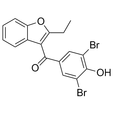 Benzbromarone结构式