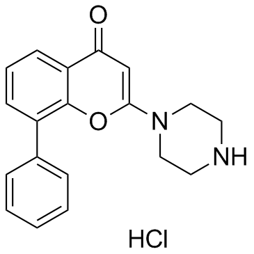 LY 303511 hydrochloride结构式