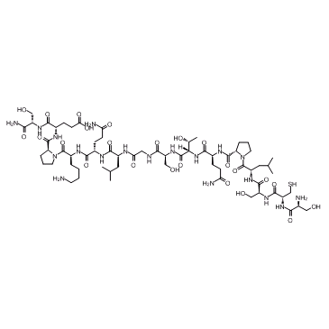 LEP(116-130)(mouse)结构式