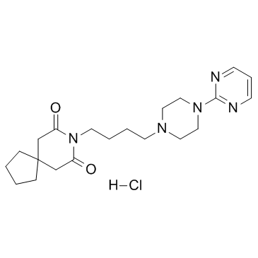 Buspirone hydrochloride结构式