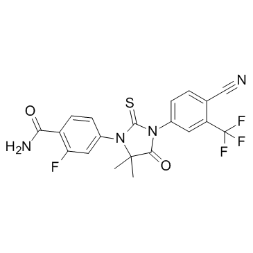 N-desmethyl Enzalutamide结构式