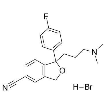 Citalopram hydrobromide结构式