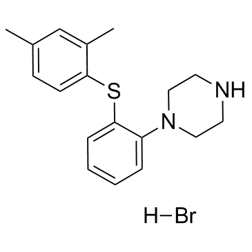 Vortioxetine hydrobromide结构式