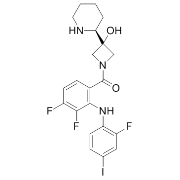 Cobimetinib结构式