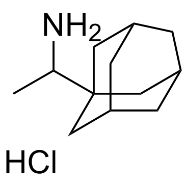 Rimantadine hydrochloride结构式