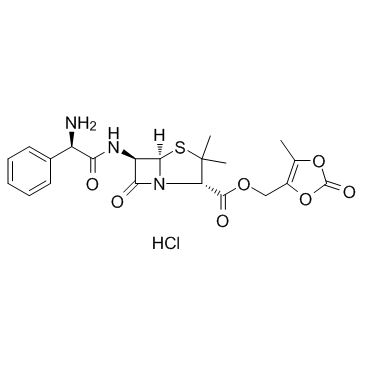 Lenampicillin hydrochloride结构式