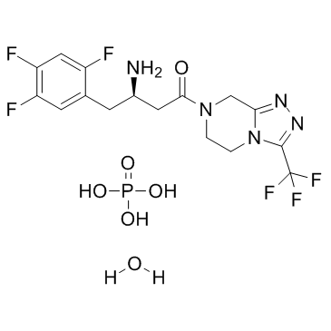 Sitagliptin phosphate monohydrate结构式