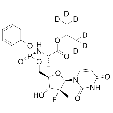 Sofosbuvir D6结构式
