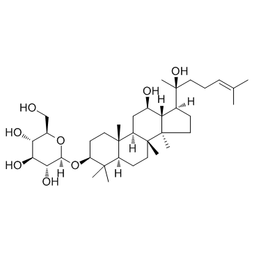 Ginsenoside Rh2结构式