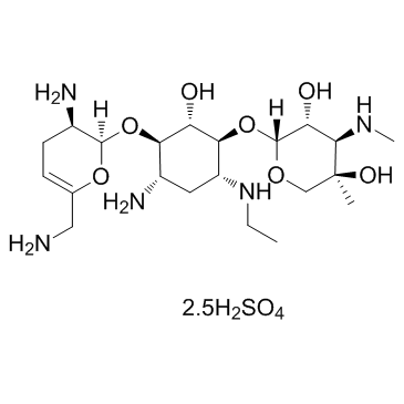 Netilmicin sulfate结构式