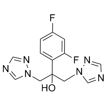 Fluconazole结构式