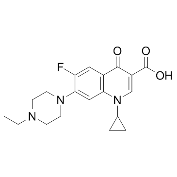 Enrofloxacin结构式