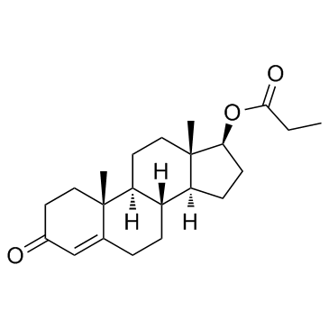 Testosterone propionate结构式