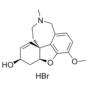 Galanthamine hydrobromide结构式