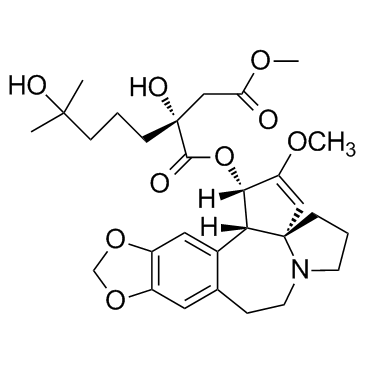Homoharringtonine结构式