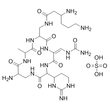 Capreomycin sulfate结构式